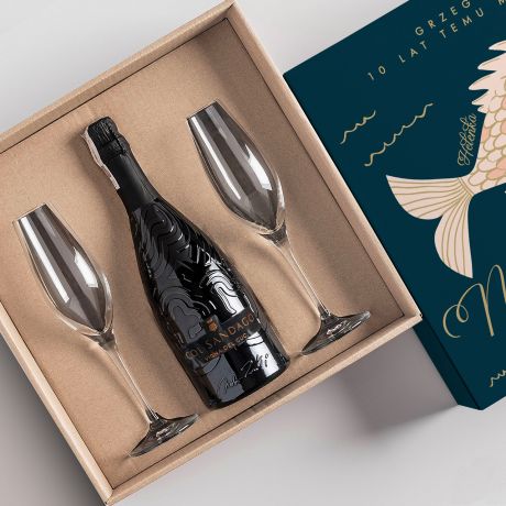 Zestaw Prosecco PREZENT NA ROCZNIC dla ma wdkarza
