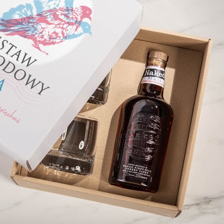 Box z whisky ZESTAW ROZPODOWY prezent dla mionika gobi