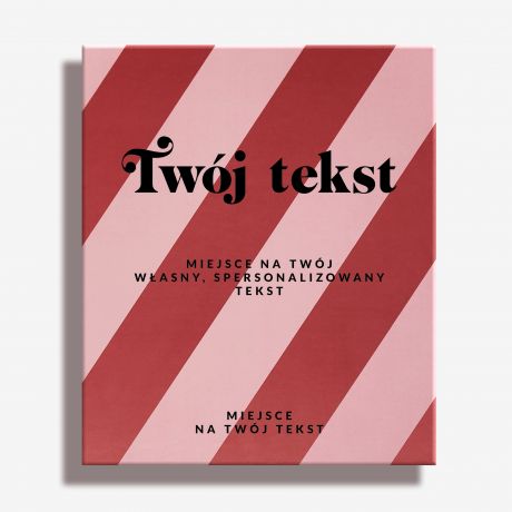 Zestaw �wiec zapachowych TW�J TEKST prezent dla niej personalizowany prezent dla niej