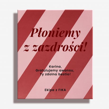 Zestaw �wieczek z personalizacj� PREZENT NA AWANS