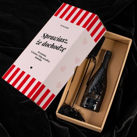 Zestaw walentynkowy DOCHODZ� prezent dla dwojga
