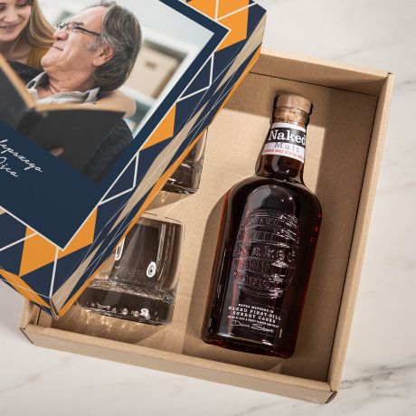 Zestaw whisky ELEGANCKI PREZENT NA DZIE OJCA