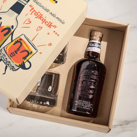 Zestaw whisky TRJKCIK prezent na rocznic lubu dla ma