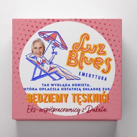 Zestaw wino i kieliszki Z OKAZJI PRZEJCIA NA EMERYTURE