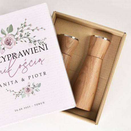 Zestaw prezentowy z mynkami ORYGINALNY PREZENT NA LUB zamiast kwiatw prezent lubny prezent na wesele