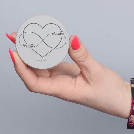 Stempel do kopert lubnych PREZENT DLA NARZECZONYCH - zestaw