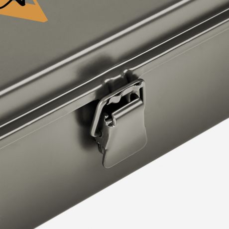 Metalowa skrzynka Z IMIENIEM ciemnozielona prezent dla majsterkowicza