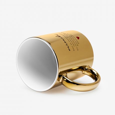 Z�oty KUBEK DLA MATURZYSTY upominek od rodzic�w prezent dla maturzystki kubek motywacyjny prezent na matur�