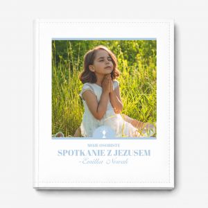 Album komunijny na zdj�cia wklejane KOMUNIA pami�tka ze zdj�ciem
