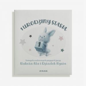Album na roczek dla ch�opca KR�LICZEK