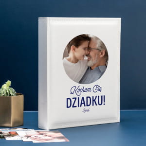 Album personalizowany KOCHANY DZIADEK prezent na 80 urodziny dziadka
