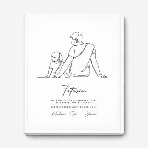 Album na zdj�cia personalizowany PREZENT OD SYNA DLA TATY