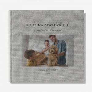 Album na zdjcia personalizowany ZAPUCI KORZENIE prezent na wprowadziny