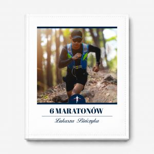 Album na zdj�cia PREZENT DLA BIEGACZA personalizowany album do zdj�� prezent dla sportowca personalizowany album
