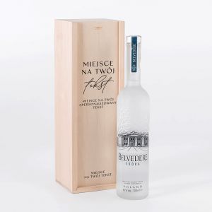 Polska wdka na prezent BELVEDERE w personalizowanej skrzynce