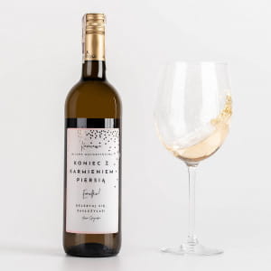 Biae wino KAMIE MILOWY MACIERZYSTWA prezent dla modej mamy