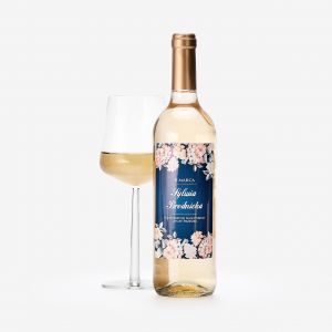Białe wino HORTENSJA prezent na 8 marca