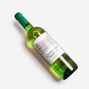 Biae wytrawne wino w prezencie Quancard Tradition wino biae wino na prezent alkohol na prezent