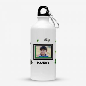 Bidon dla ch�opca GAME ON  prezent w stylu Minecraft