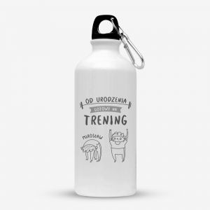 Bidon na wod� sportowy GOTOWY NA TRENING prezent dla ucznia