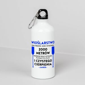Bidon SMOCZE ODZIE prezent dla wiolarza bidon personalizowany prezent dla sportowca prezent dla kajakarza