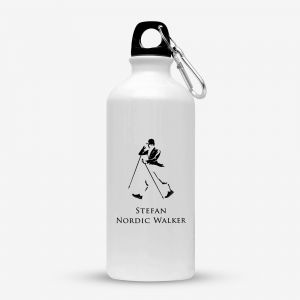 Bidon sportowy personalizowany NORDIC WALKER prezent dla sportowca
