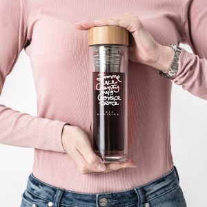 Personalizowany bidon na ciep herbat PREZENT DLA ZMARZLUCHA bidon personalizowany bidon na herbat