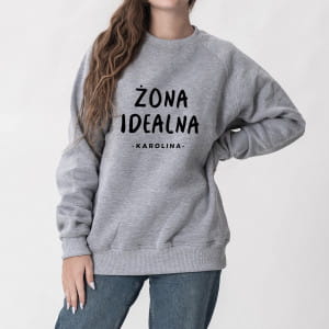 Gruba bluza damska PREZENT DLA ONY na rocznic lubu - XXL