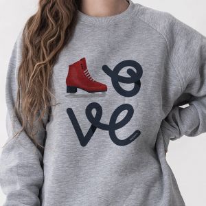 Bluza łyżwiarska LOVE - L