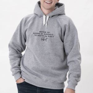 mieszna bluza z kapturem ZARZUT - XXL