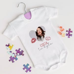 Personalizowane body z napisem CIOCIA TU BYA