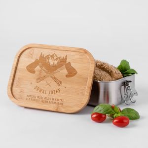 Box niadaniowy PREZENT DLA DRWALA