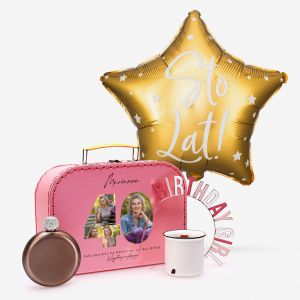 Box z prezentami na 40 URODZINY ze zdj�ciami box na 40 urodziny zestaw na 40 urodziny