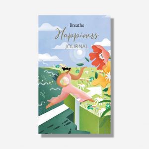 Breathe Happiness Journal PREZENT DLA OPTYMISTKI