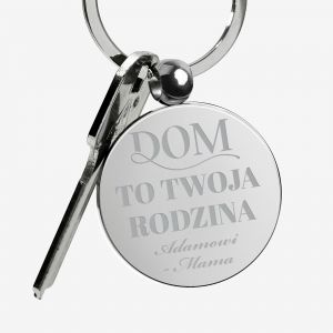 Brelok metalowy PREZENT DLA DOROSEGO SYNA OD MAMY