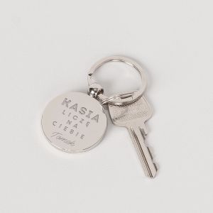 Metalowy brelok personalizowany DROBNY PREZENT DLA KSIGOWEJ
