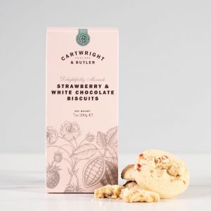 Ciasteczka z bia czekolad i truskawkami SODKI UPOMINEK