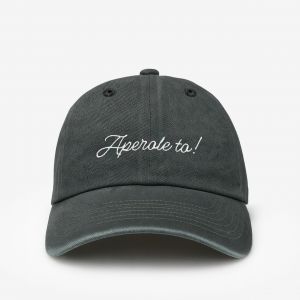 Czapka z daszkiem APEROLE TO prezent urodzinowy dla przyjaci�ki czapka z nadrukiem prezent dla przyjaci�ki