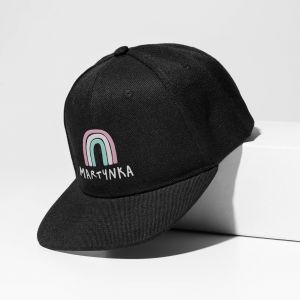 Personalizowana czapka Z TĘCZĄ