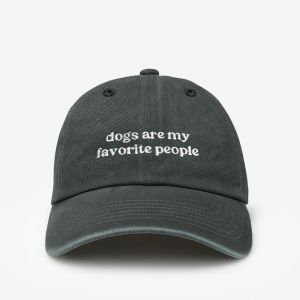 Czapka z haftem DOGS ARE MY FAVOURITE PEOPLE prezent dla psiarza