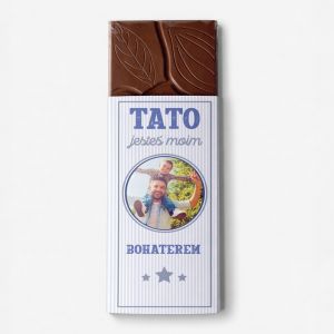 Czekolada dla taty ze zdj�ciem BOHATER