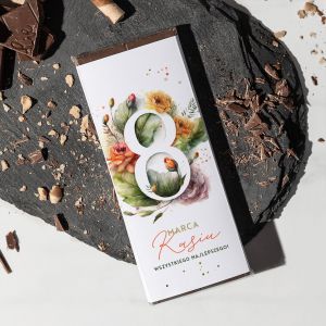 Personalizowana czekolada na Dzie Kobiet 8 MARCA