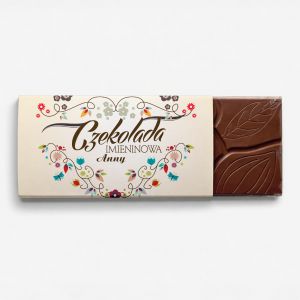 Czekolada personalizowana IMIENINOWA prezent na imieniny