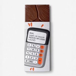 Czekolada personalizowana KALKULATOR upominek dla nastolatka
