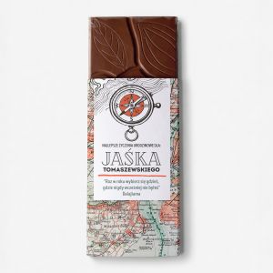 Czekolada personalizowana MAPA prezent dla podr�nika