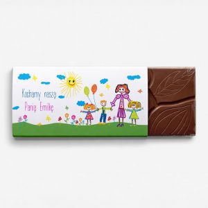 Czekolada personalizowana PREZENT DLA PRZEDSZKOLANKI