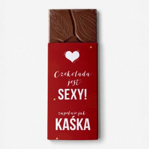 Czekolada personalizowana prezent na Walentynki dla dziewczyny