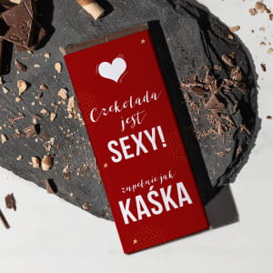 Czekolada personalizowana SEXY CZEKOLADA prezent na Walentynki