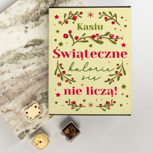 Czekoladki witeczne PREZENT POD CHOINKE DLA DZIEWCZYNY
