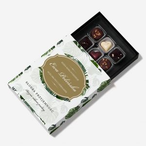 Czekoladki z belgijskiej czekolady PREZENT DLA MAMY NA URODZINY